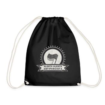 ANTIFA - Drawstring Bag - black - Front