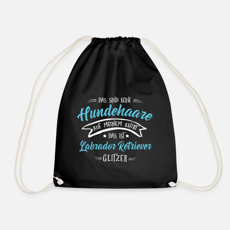 Hund Labrador Retriever - Turnbeutel - Schwarz