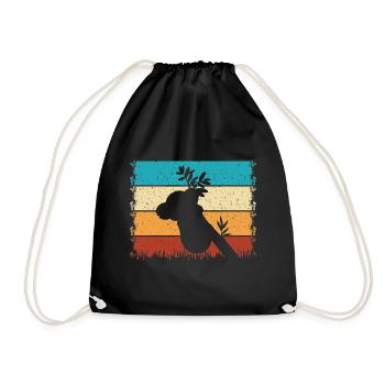 Koala - Sac de sport léger - noir - Devant