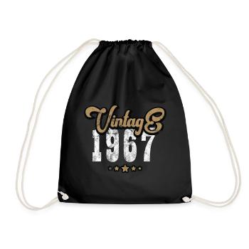 Millésime 1967 - Sac de sport léger - noir - Devant
