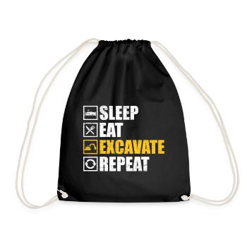 Pelles - Sac de sport léger - noir - Devant