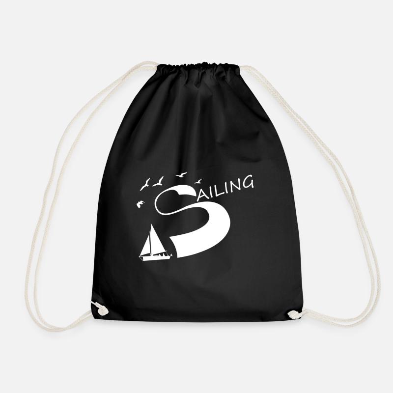 Sailing - Turnbeutel - Schwarz