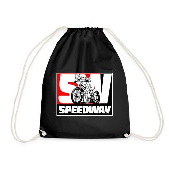 Speedway - Motorcycle Speedway - Turnbeutel - Schwarz - Vorne