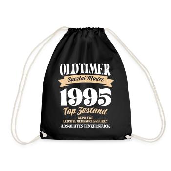 Oldtimer Spezial Model Gepflegt Top Jahrgang 1995 - Turnbeutel - Schwarz - Vorne