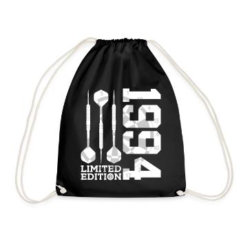 LIMITED EDITION 1994 DARTS 32. GEBURTSTAG - Turnbeutel - Schwarz - Vorne