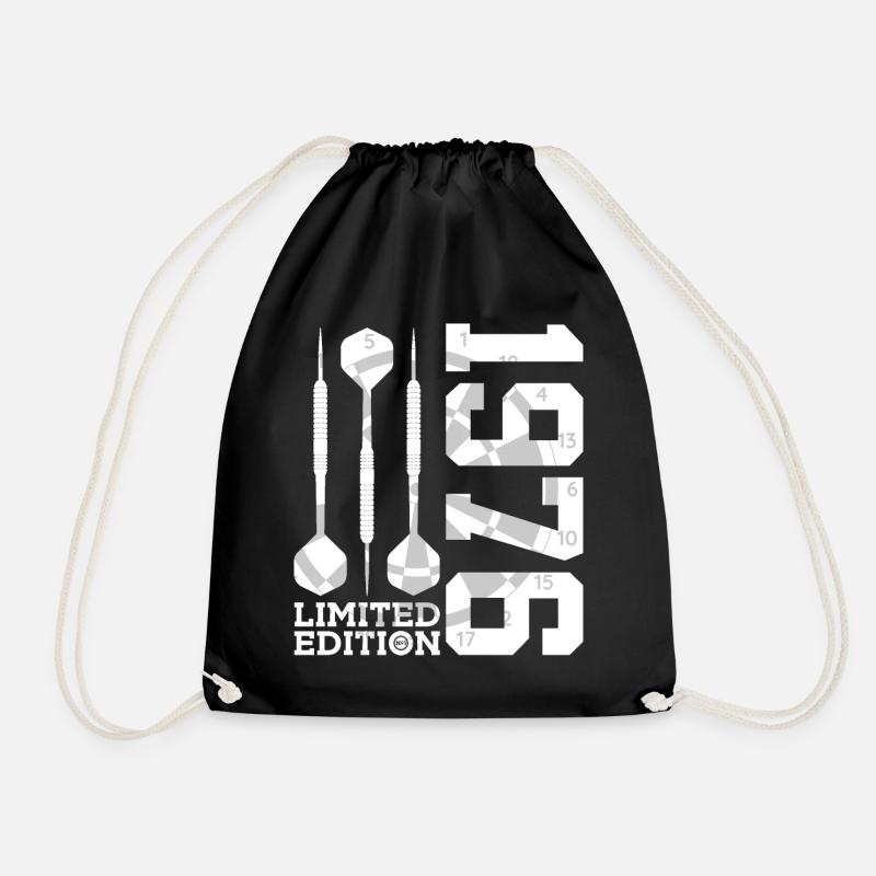 LIMITED EDITION 1976 DARTS 50. GEBURTSTAG - Turnbeutel - Schwarz