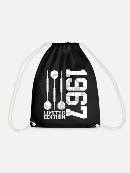 LIMITED EDITION 1967 DARTS 59. GEBURTSTAG - Turnbeutel - Schwarz