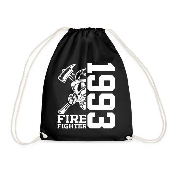33E ANNIVERSAIRE BRIGADE DES POMPIERS 1993 - Sac de sport léger - noir - Devant