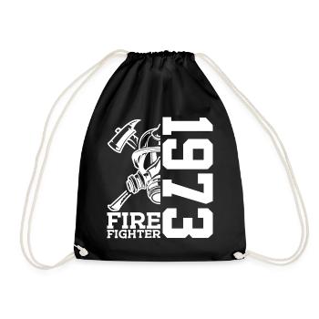 53E ANNIVERSAIRE BRIGADE DES POMPIERS 1973 - Sac de sport léger - noir - Devant