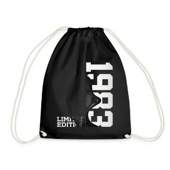 LIMITED EDITION 1983 43RD BIRTHDAY - Drawstring Bag - black - Front