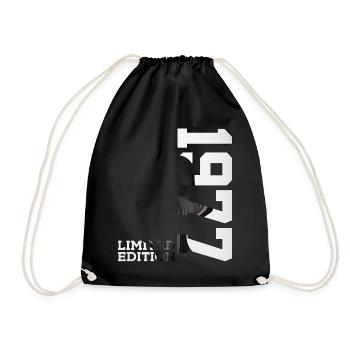 ÉDITION LIMITÉE 49E ANNIVERSAIRE 1977 - Sac de sport léger - noir - Devant
