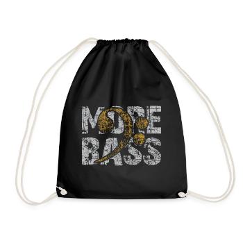 Plus Bass Please Clé de fa pour bassistes - Sac de sport léger - noir - Devant
