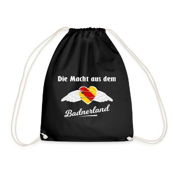 La puissance de Baden - Sac de sport léger - noir - Devant