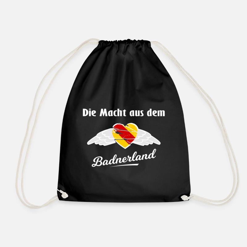 Die Macht aus Baden - Turnbeutel - Schwarz