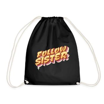 Suivez Sister - Vous jouez du 2e violon - Sac de sport léger - noir - Devant