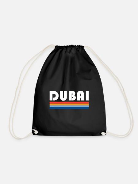 Dubai - Turnbeutel - Schwarz