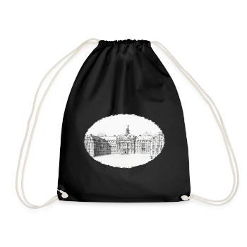 Munster Castle - Drawstring Bag - black - Front