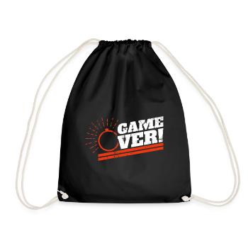 marriage - Drawstring Bag - black - Front