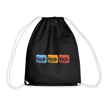 Appareil photo - Sac de sport léger - noir - Devant