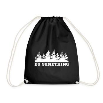 Do something Changement climatique Dicta logie - Sac de sport léger - noir - Devant