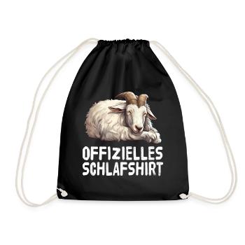 Chemise de nuit officielle Goat - Sac de sport léger - noir - Devant