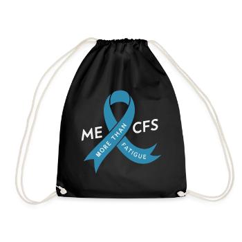 ME/CFS Awareness - More Than Fatigue - Turnbeutel - Schwarz - Vorne