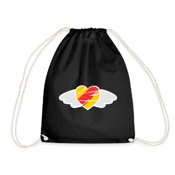 Les ailes de Badner - Sac de sport léger - noir - Devant