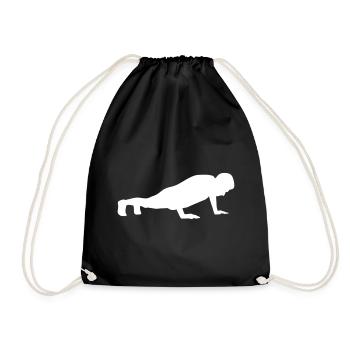 pushup - Sac de sport léger - noir - Devant