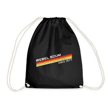 Rebel Scum - Movie Quote Scum Rebels - Drawstring Bag - black - Front