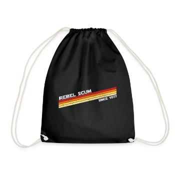 Rebel Scum - Movie Quote Scum Rebels - Drawstring Bag - black - Front