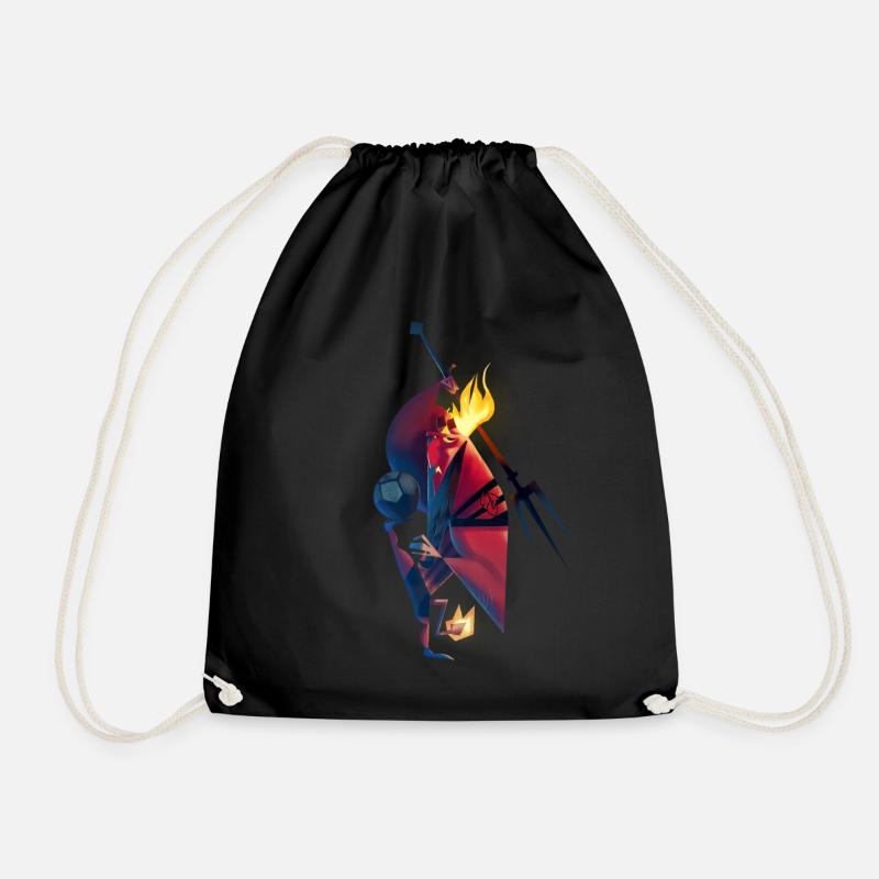 diable - Sac de sport léger - noir