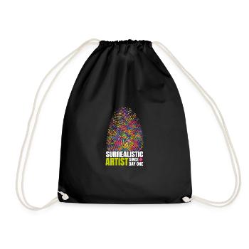 Dire des investissements motivationnels abstraits - Sac de sport léger - noir - Devant