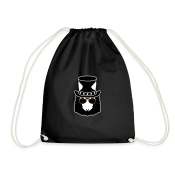 Ekuslash - Drawstring Bag - black - Front