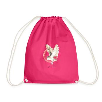 Barn owl - Sac de sport léger - fuchsia - Devant
