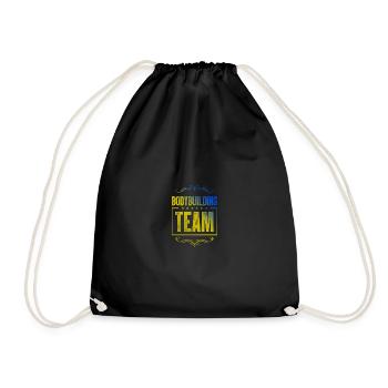 Équipe de musculation - Sac de sport léger - noir - Devant