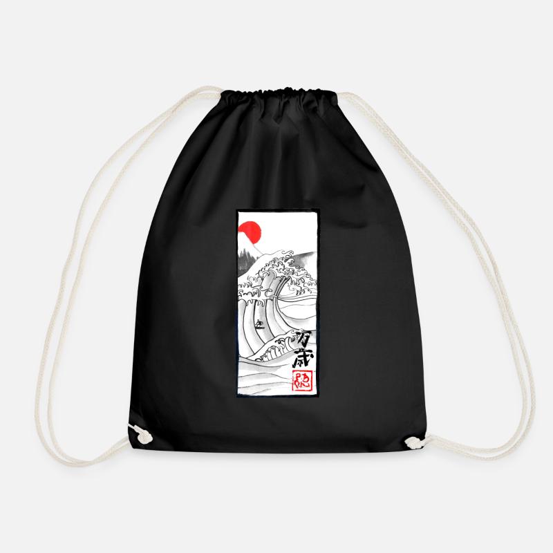 Manga Banzai - Turnbeutel - Schwarz