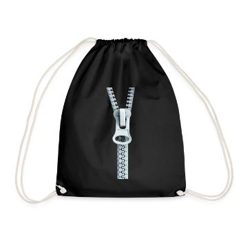 OUVERT? - Sac de sport léger - noir - Devant