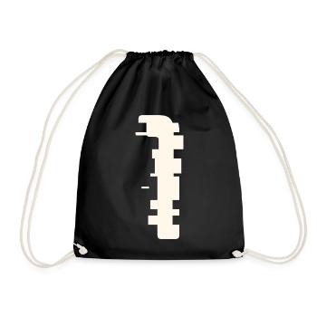 1 - Sac de sport léger - noir - Devant