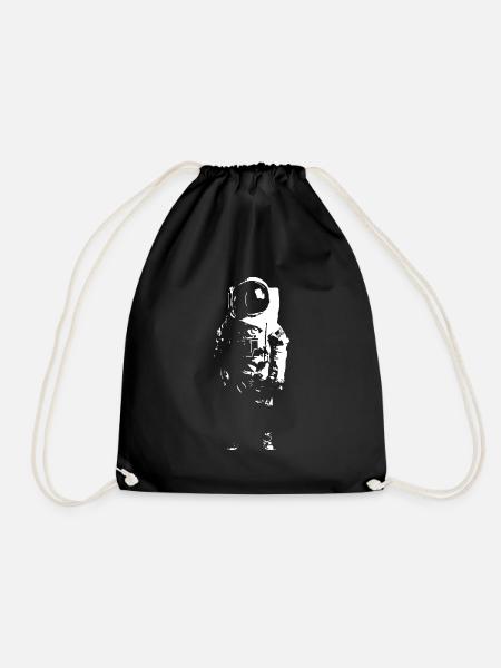 Astronaut - Turnbeutel - Schwarz