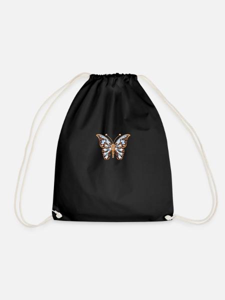 LV Butterfly - Turnbeutel - Schwarz