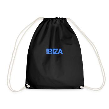 Ibiza - Turnbeutel - Schwarz - Vorne