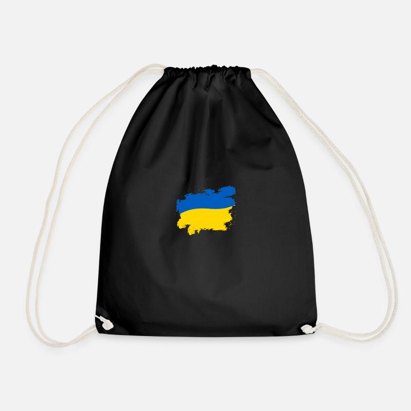 Ukraine - Turnbeutel - Schwarz