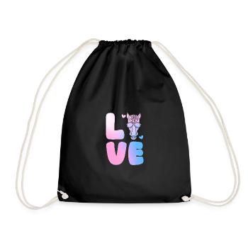 Monter à cheval - Sac de sport léger - noir - Devant
