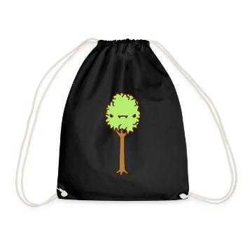 Evil Little Tree - Drawstring Bag - black - Front