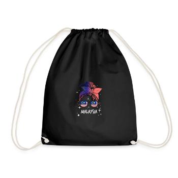 Malaisie - Sac de sport léger - noir - Devant