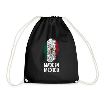 Made In Mexico / Mexiko / México - Turnbeutel - Schwarz - Vorne