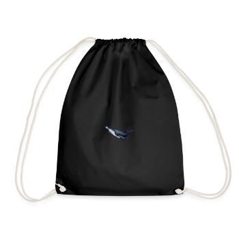 Baleine - Sac de sport léger - noir - Devant