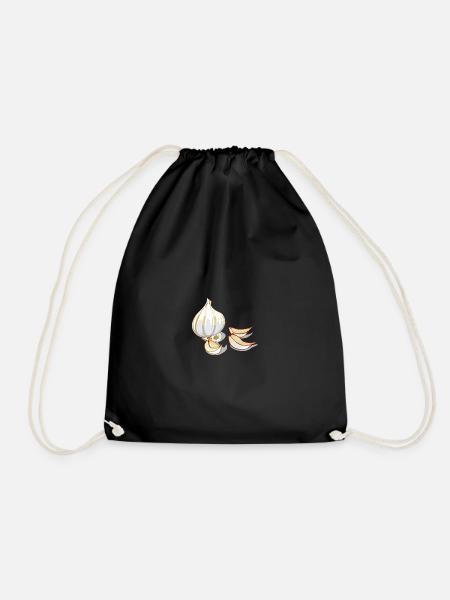 Knobi fans - Drawstring Bag - black