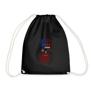 Hot Rod - Sac de sport léger - noir - Devant