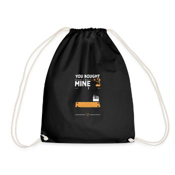 Vous avez acheté le vôtre J’ai construit le mien - Sac de sport léger - noir - Devant